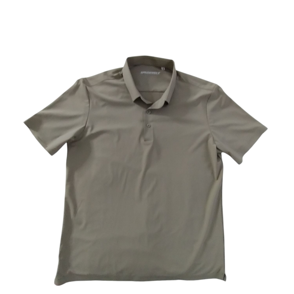 Spaidersilk Men's Stretch Performance Casual Golf Polo size M Design in Italy
